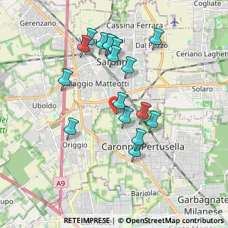 Mappa Via Europa, 21042 Caronno Pertusella VA, Italia (1.79647)
