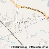 Hartă Piombino Dese