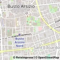 Mapa Busto Arsizio