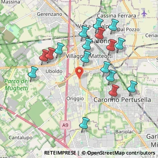 Mappa Statale Varesina, 21040 Origgio VA, Italia (2.09353)