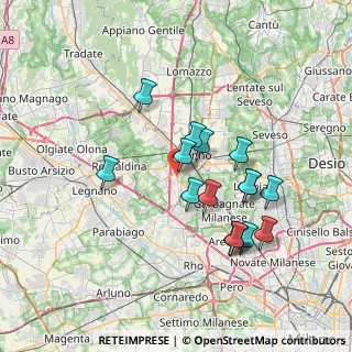 Mappa Statale Varesina, 21040 Origgio VA, Italia (6.65438)
