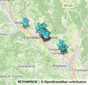 Mappa Via Giovanni Pascoli, 36073 Cornedo Vicentino VI, Italia (0.9185)