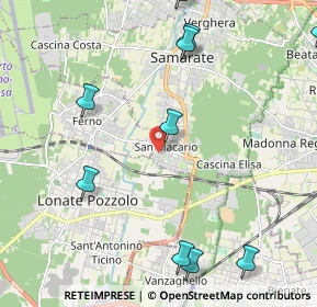 Mappa Via San Francesco D'Assisi, 21017 Samarate VA, Italia (3)