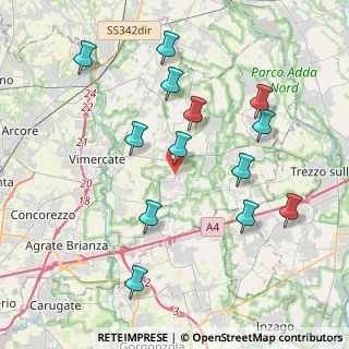 Mappa Strada Provinciale, 20876 Ornago MB, Italia (4.10154)