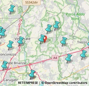 Mappa Strada Provinciale, 20876 Ornago MB, Italia (6.3205)
