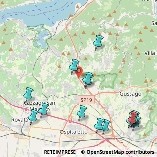 Mappa SP BS, 25050 Passirano BS, Italia (5.57733)