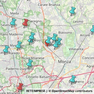Mappa Via Raffaello Sanzio, 20851 Lissone MB, Italia (5.315)