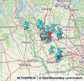 Mappa Via Montello, 21017 Samarate VA, Italia (10.26786)