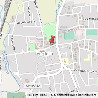 Mappa Via Camillo Benso Conte di Cavour, 19, 24049 Verdello, Bergamo (Lombardia)