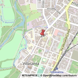 Mappa Via Giuseppe Mazzini,  39, 20058 Villasanta, Monza e Brianza (Lombardia)