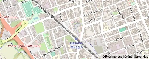 Mappa Lissone
