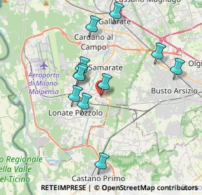 Mappa Via Giosuè Carducci, 21017 Samarate VA, Italia (3.42545)