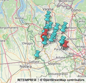Mappa Via Giosuè Carducci, 21017 Samarate VA, Italia (10.0545)