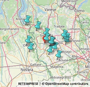 Mappa Via Giosuè Carducci, 21017 Samarate VA, Italia (9.41)