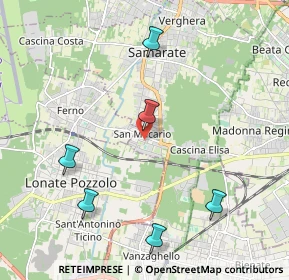 Mappa Via Giosuè Carducci, 21017 Samarate VA, Italia (3.27417)