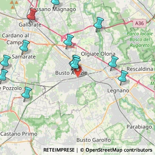Mappa Viale Publio Virgilio, 21052 Busto Arsizio VA, Italia (5.05385)