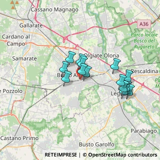 Mappa Viale Publio Virgilio, 21052 Busto Arsizio VA, Italia (2.935)