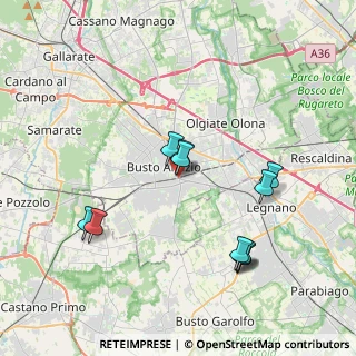 Mappa Viale Publio Virgilio, 21052 Busto Arsizio VA, Italia (3.80364)