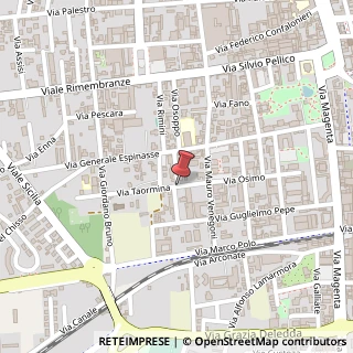 Mappa Via Taormina, 9, 21052 Busto Arsizio, Varese (Lombardia)