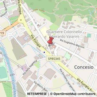 Mappa Via Rodolfo Da Concesio, 14/b, 25062 Concesio, Brescia (Lombardia)