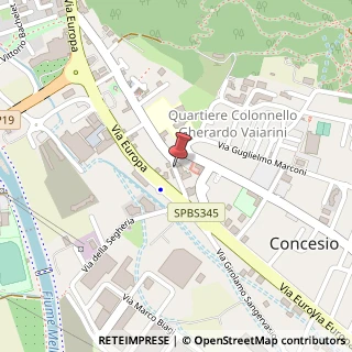 Mappa Via Rodolfo Da Concesio, 14/a, 25062 Concesio, Brescia (Lombardia)