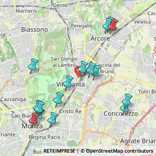 Mappa Piazza Europa, 20851 Villasanta MB, Italia (2.42063)