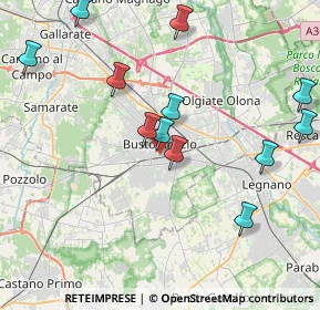 Mappa Via Vincenzo Monti, 21052 Busto Arsizio VA, Italia (4.29083)