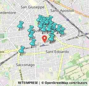 Mappa Via Vincenzo Monti, 21052 Busto Arsizio VA, Italia (0.6465)