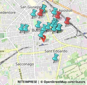 Mappa Via Vincenzo Monti, 21052 Busto Arsizio VA, Italia (0.8545)