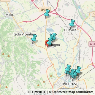 Mappa Viale Pasubio, 36030 Caldogno VI, Italia (4.91692)