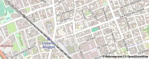 Mappa Lissone