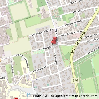 Mappa Via Resegone, 5, 20854 Vedano al Lambro, Monza e Brianza (Lombardia)