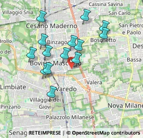 Mappa Vicolo del Foppone, 20813 Bovisio-Masciago MB, Italia (1.68)