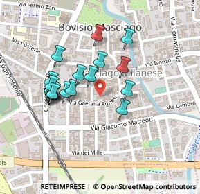 Mappa Via G. Mazzini, 20813 Bovisio-Masciago MB, Italia (0.205)