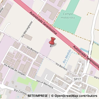 Mappa Via Bornico, 32, 25030 Corte Franca, Brescia (Lombardia)