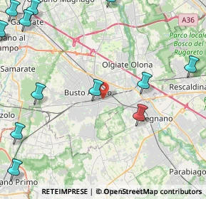 Mappa Via Udine, 21052 Busto Arsizio VA, Italia (6.57923)