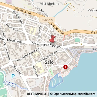 Mappa Via garibaldi giuseppe 31, 25087 Salò, Brescia (Lombardia)