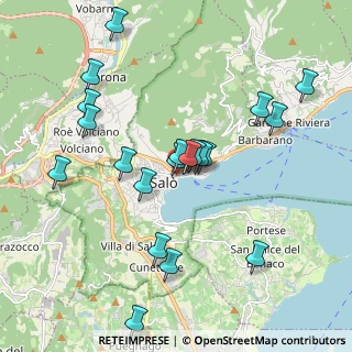 Mappa Via Cavour, 25087 Salò BS, Italia (1.9535)