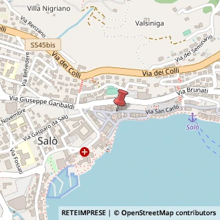 Mappa Via San Carlo,  62, 25087 Salò, Brescia (Lombardia)