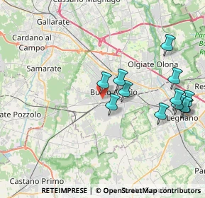 Mappa Via Mauro Venegoni, 21052 Busto Arsizio VA, Italia (4.11833)
