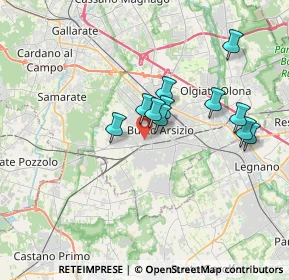Mappa Via Mauro Venegoni, 21052 Busto Arsizio VA, Italia (2.89545)
