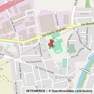 Mappa Via Oratorio, 12, 24041 Brembate, Bergamo (Lombardia)