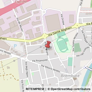 Mappa Via Grignano, 1, 24041 Brembate, Bergamo (Lombardia)