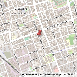 Mappa Via Mentana, 40, 20851 Lissone, Monza e Brianza (Lombardia)