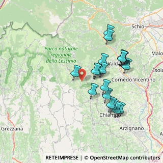 Mappa Via Cracchi, 36070 Crespadoro VI, Italia (7.05474)