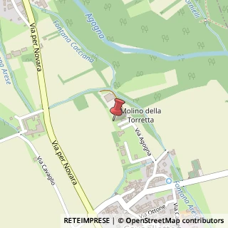 Mappa Via Agogna, 21, 28010 Cavaglietto, Novara (Piemonte)