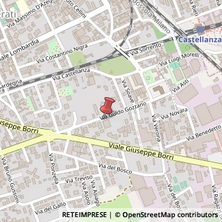 Mappa Via Guido Gozzano, 20, 21052 Busto Arsizio, Varese (Lombardia)