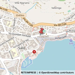 Mappa Via Raffaello Sanzio, 7, 25087 Salò, Brescia (Lombardia)