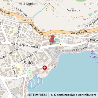 Mappa Largo Dante Alighieri, 25087 Salò BS, Italia, 25087 Salò, Brescia (Lombardia)