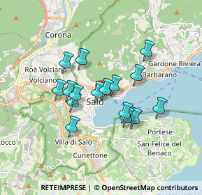 Mappa Via Teatro Vecchio, 25087 Salò BS, Italia (1.34875)